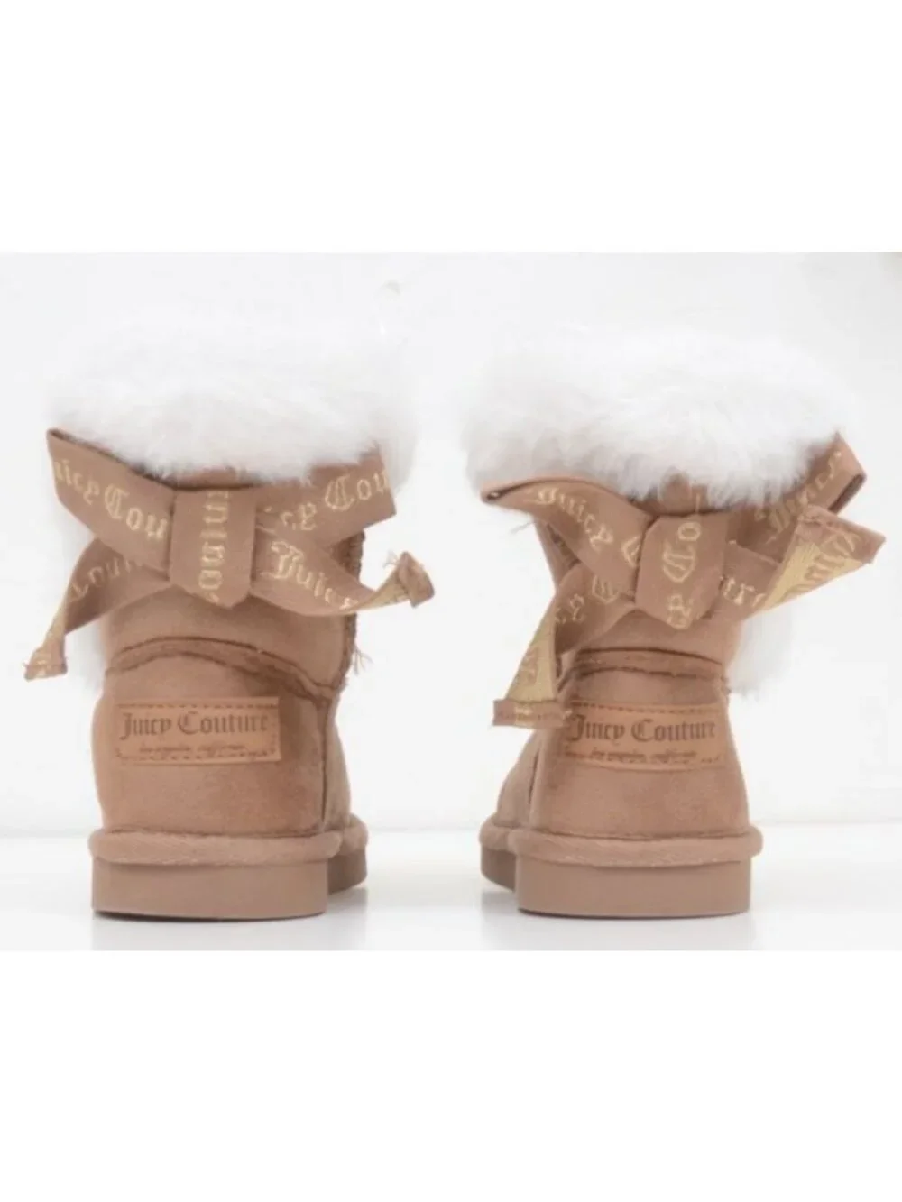 Juicy Couture Toddler Kids Size 5 King Todd Girls Faux Fur Cold Weather Boots